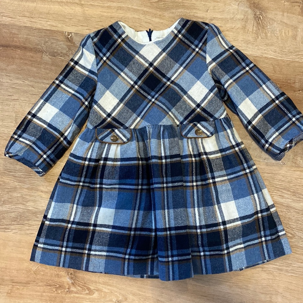 Mayoral Plaid Tartan Dress